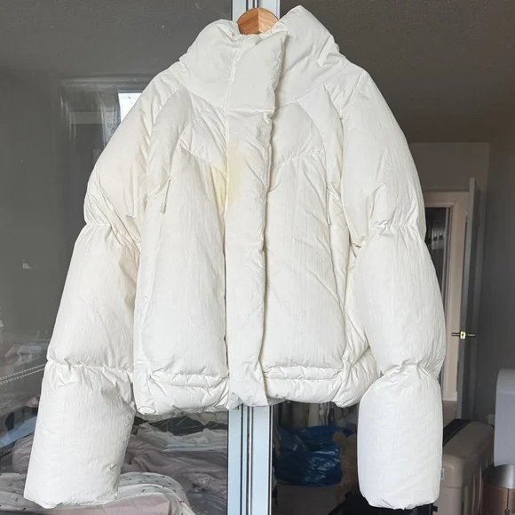 Entire Studios White Puffer Jacket - Picture 1 of 2